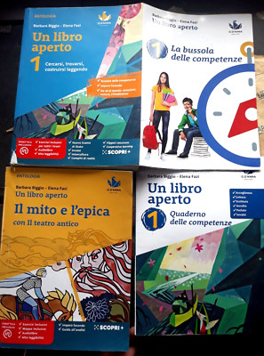 UN LIBRO APERTO VOL. 1 (IN 4 TOMI) - BARBARA BIGGIO e ELENA FAZI - D' ANNA