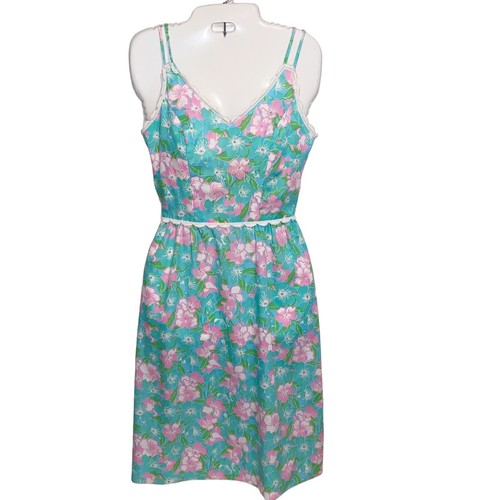 Abito Vintage The Lilly Lilly Pulitzer Donna XS Tropical Coconutgirl Hawaii anni 60