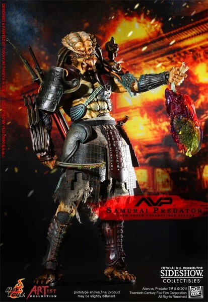 Hot Toys Alien vs Predator Samurai Predator 1/6th Scale