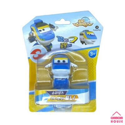 Super Wings Giocattoli Transforming Sally, Figura d'azione 2 in 1, Aereo robot giocattolo da 12,7 cm, giocattolo Transformable, adatto a bambini e bambine dai 3 anni in su