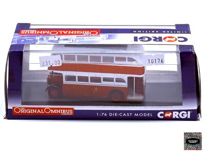 CORGI CROSSLEY DD42, STOKPORT 47 STOCKPORT VIA CROSSLEY ROAD OM41609A 1:76