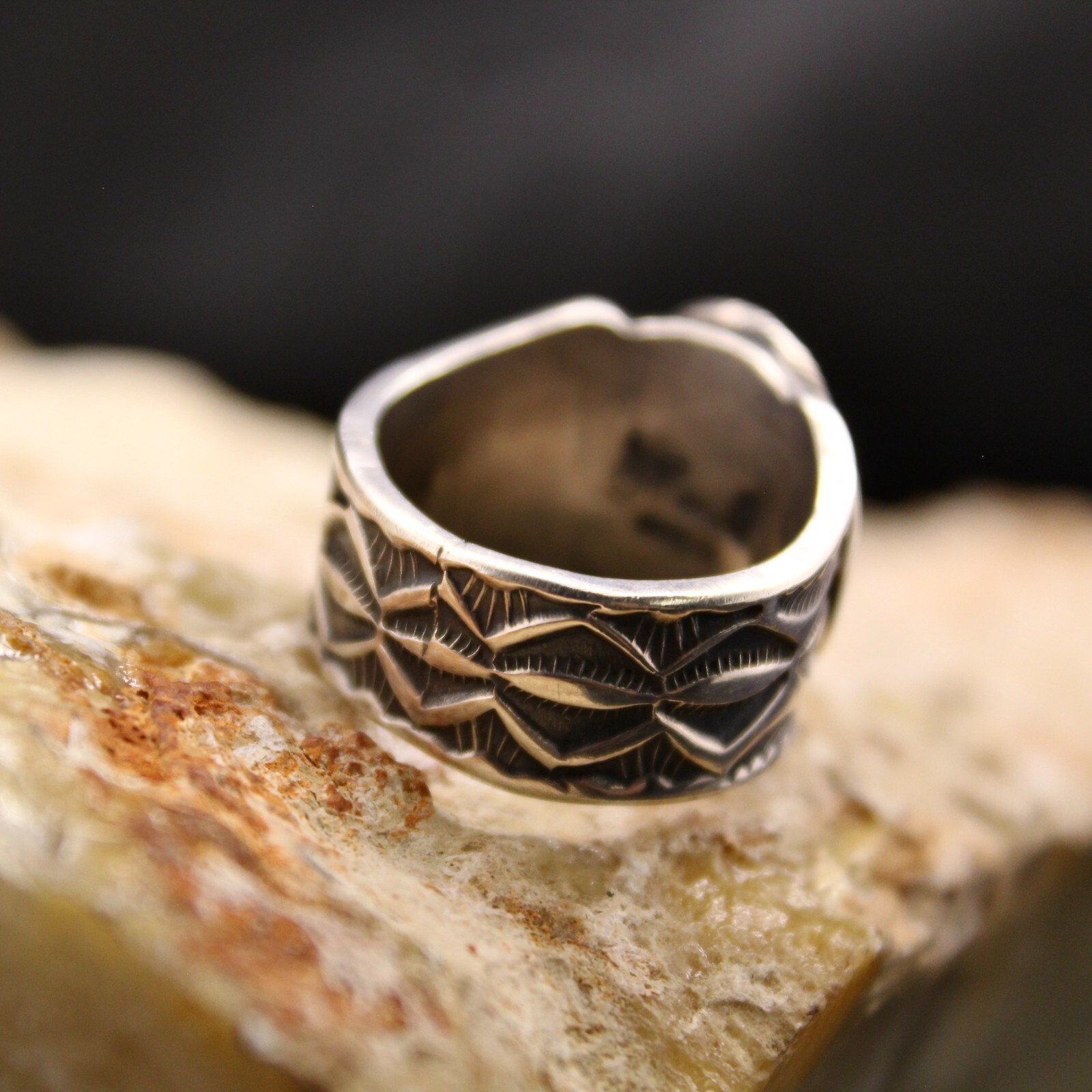 Signed Native American Gary Reeves Bisbee Turquoise Sterling Silver ...