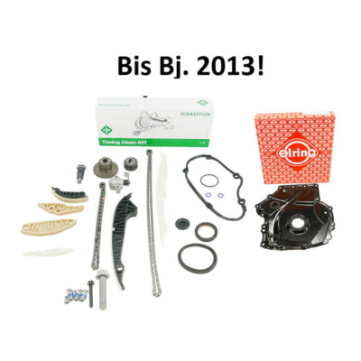 Steuerkettensatz INA+Deckel für VW 1.8 2.0 TSI CCZ CDA 559019640 06H109210AG 886