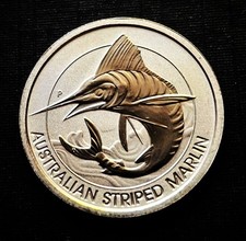 2020 Platinum Coin 1/3 oz Perth Mint Australian Striped Marlin .9995
