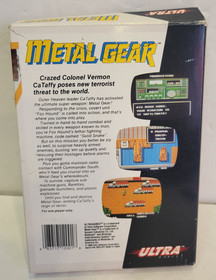 Metal Gear Nintendo NES (with box, Styrofoam, no manual)