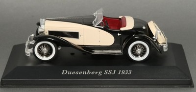 Duesenberg SSJ, 1933, 1:43 scale, Altaya