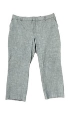 Woman's Nine West Gray Barely Bootcut Dress Pants Size 18 Career Professional
