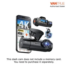 Vantrue N4 Pro S 3CH 4K Front+2.5K Rear+1080P Cabin, Triple STARVIS 2, WiFi