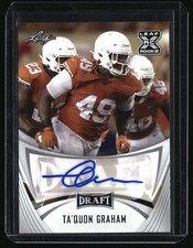 2021 Leaf Draft #BA-TQG Ta'Quon Graham Autographs