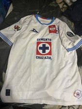 Cruz Azul Pirma Jersey Original Con Parches Originales Y Tipografia De Riveros