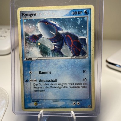 Pokemon |Kyogre| Deutsch|Ex emerald| 2005|6/106| Holo
