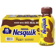 2 Pack Nesquik Chocolate Milk Beverage 8 fl. oz., 15 pk. Free Shipping