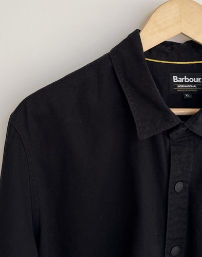 Barbour International Overshirt Shacket Hemdjacke Jet Black XL - Bild 5 von 13