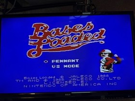 Bases Loaded (Nintendo Entertainment System NES 1985) Tested and Working!