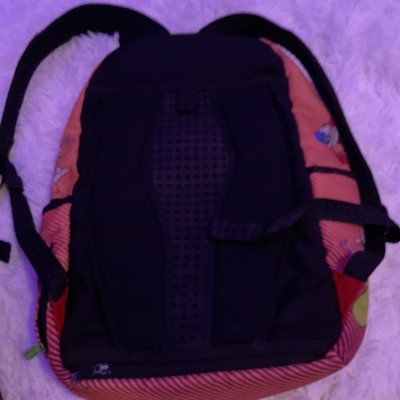 Sprayground Rugrats Nickelodeon Mini Backpack Red Black Gold Zip Closure