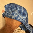 MTV Tie Dye Blue White Embroidered Logo Adjustable Hat Ball Cap — photo 6