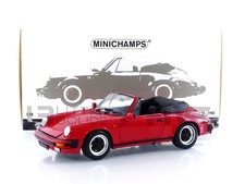 MINICHAMPS 1/18 - PORSCHE 911 3.2 CARRERA CABRIOLET - 1983 100063030