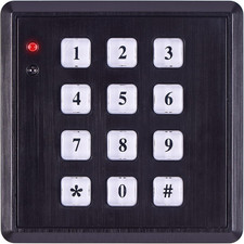 Fake Security Keypad LED Flashing Alarm Panel Dummy Light Sensor