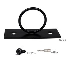 2 pollici supporto corda anello goccia staffe resistente alla corrosione spazio