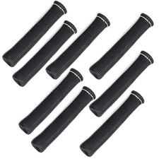 8X 1200° Spark Plug Wire Boots Protectors Sleeve Heat Shield Cover For SBC BBC