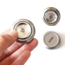 Magnetic Fidget Slider Metal EDC Ratchet Push Click Haptic Toy Adults 60g