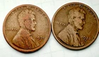 1920-S Lincoln Wheat 1c Pair~ VG++ / Fine? ~ Get One Set Shown ~ Bargain! ~ G80