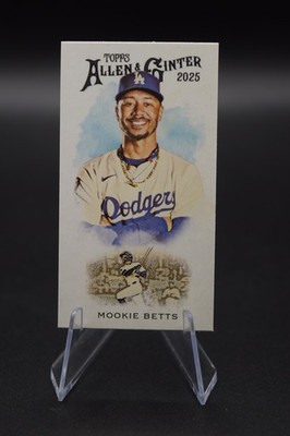2025 Topps Allen & Ginter Mookie Betts Mini #N222-8 Dodgers SP N-22 Mini