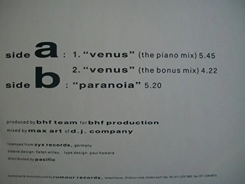 Don Pablo’s Animals - Venus - 12” Vinyl Single, photo 2 of 2