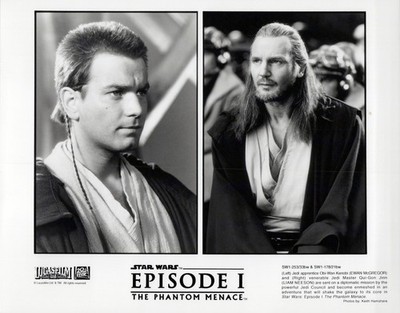 Star Wars Episode I Silver Gelatin Print Obi-Wan Kenobi Qui-Gon Jinn 1999 Movie