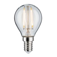Paulmann LED Filament P45 Tropfen 2,6W = 26W E14 Klar 250Lm Warmweiß 2700K Lampe