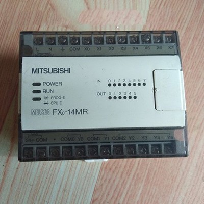 used   FX0-14MR PLC Processor/Controller Tested It in good condition #ac