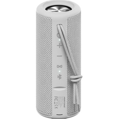 Portable Waterproof Bluetooth Speaker Grey 20W Stereo Sound Outdoor