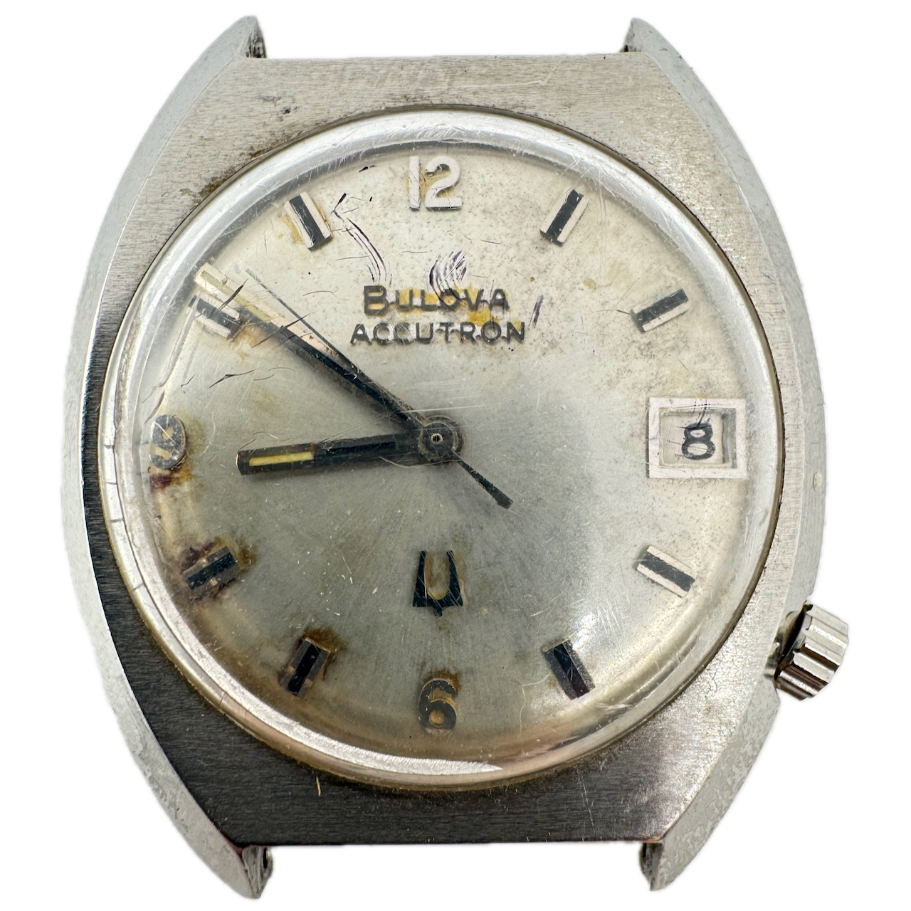 Vintage Bulova Accutron Men's Tuning Fork Wristwatch 218 1 USA Steelfor Parts