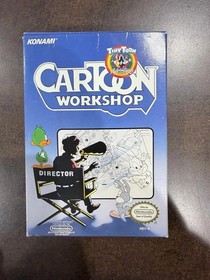 Tiny Toon Adventures Cartoon Workshop - Nintendo NES Complete CIB