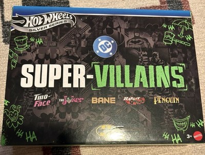 2026 Hot Wheels DC Silver Series DC Batman Super Villains Set BRAND NEW