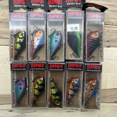 (10) Rapala Rippin' Rap 05 RPR-5 Custom Paint Colors Rippin Rap FAST SHIPPING!