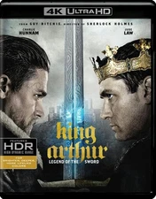 King Arthur - Legend of the Sword 4K UHD Blu-ray Charlie Hunnam NEW