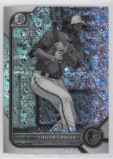 2022 Bowman Chrome Black & White Mini-Diamond Refractor Colton Cowser x5u