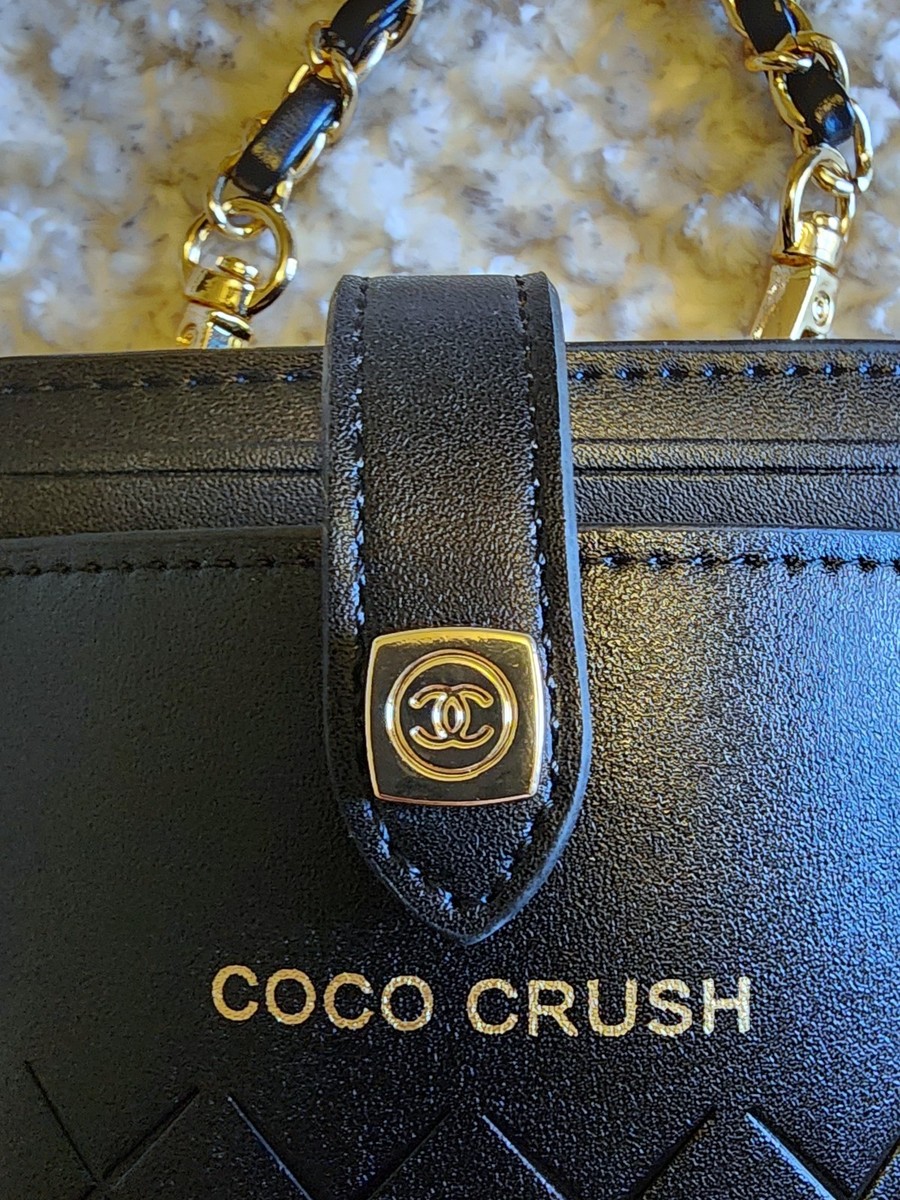 Chanel GWP Coco Crush Phone Holder Case with Removable Chain