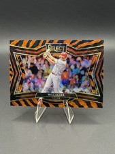 WILL CLARK 2025 SELECT DIAMOND LEVEL 245 ORANGE SHOCK PRIZM RANGERS!