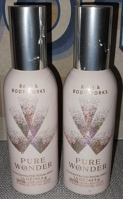  Set of 2! Bath & Body Works PURE WONDER Concentrated Room Spray 1.5 Oz