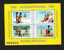 Romania 1989: Intereurpeana, Colaborarea Cultural Economica, MNH