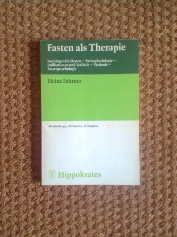 Heinz Fahrner - Fasten als Therapie: Buchinger-Heilfasten - Bild 1 von 1