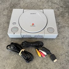 Sony PlayStation 1 PS1 PSone SCPH-9001 Console w/ OEM AV  Power Cable Tested
