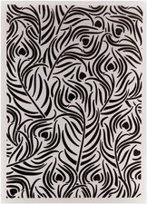 Feather Background Plastic Embossing Folder for Scrapbook DIY Album Card Tool Pl