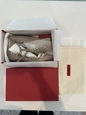 Valentino Garavani Rockstud Caged Ballet Flat New Unworn Size 41 Poudre