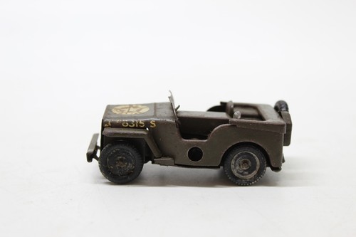 Tri-ang Minic Clockwork Tinplate American Jeeps x 2 For Restoration - Picture 7 of 12