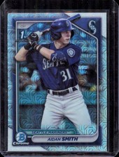 Aidan Smith 2024 Bowman Chrome Prospects Mojo Refractors #BCP-45 Mariners