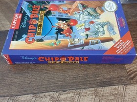 Disney's Chip 'N Dale: Rescue Rangers (Nintendo NES) CIB W/ Protector - Clean!