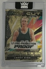 Marketplace image: Leaf X-centric Larry Bird Pre-production Superfractor 1/1